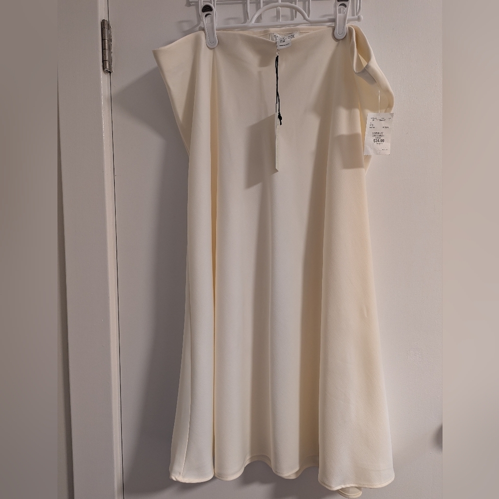 Rachel Zoe Cream Skirt
